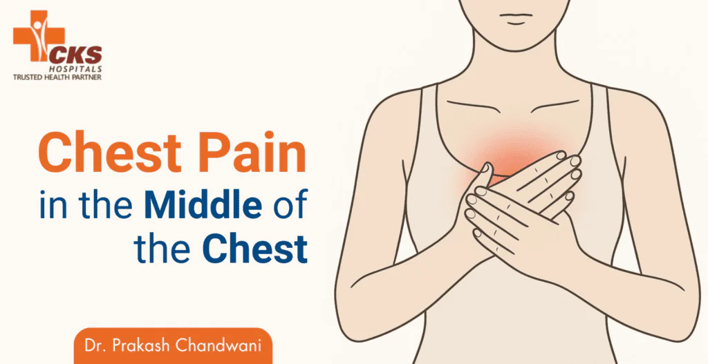 Chest Pain in the Middle of the Chest in women